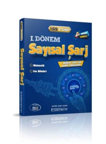 8. Sınıf 1. Dönem Sayısal Şarj - 1