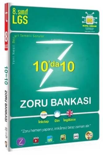 8. Sınıf 10'da 10 Zoru Bankası - 1