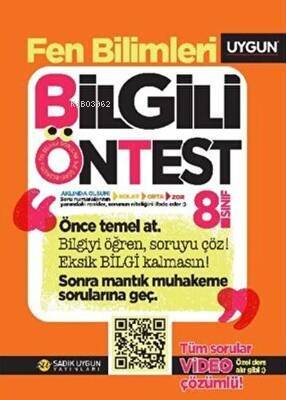 8. Sınıf Bilgili Ön Test Fen Bilimleri - 1