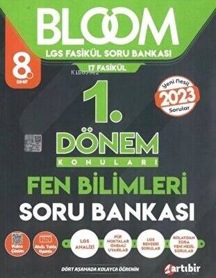 8. Sınıf Bloom 1. Dönem Konuları Fen Bilimleri Soru Bankası - 1