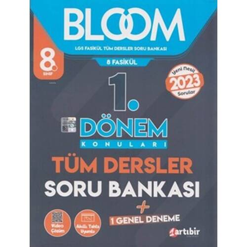 8. Sınıf Bloom 1. Dönem Konuları Tüm Dersler Soru Bankası - 1