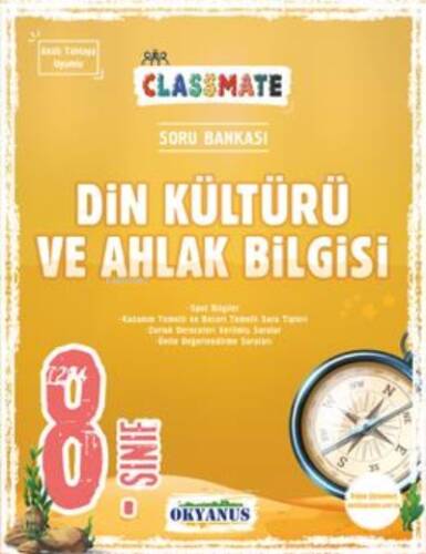 8. Sınıf Classmate Din Kültürü Ve Ahlak Bilgisi Soru Bankası - 1