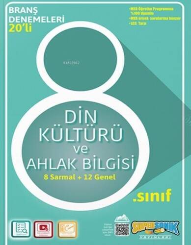 8. Sınıf Din Kültürü ve Ahlak Bilgisi Branş Denemeleri - 1