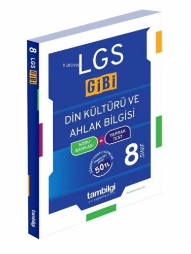 8. Sınıf Din Kültürü Ve Ahlak Bilgisi Soru Bankası + Yaprak Test Tambilgi Yayınları - 1