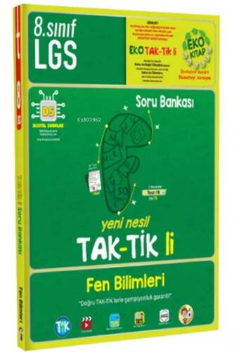 8. Sınıf Fen Bilimleri Eko Taktikli Soru Bankası - 1