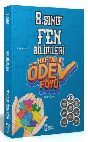 8. Sınıf Fen Bilimleri Haftalık Ödev Föyü - 1