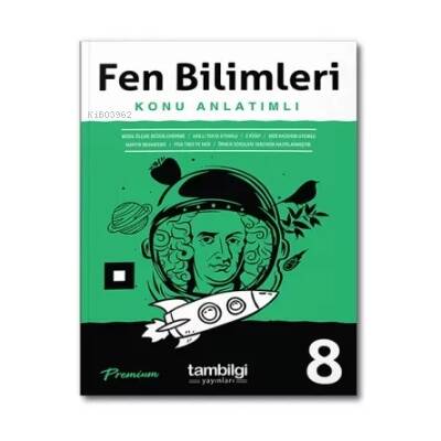 8. Sınıf Fen Bilimleri Konu Anlatımlı Tambilgi Yayınları - 1