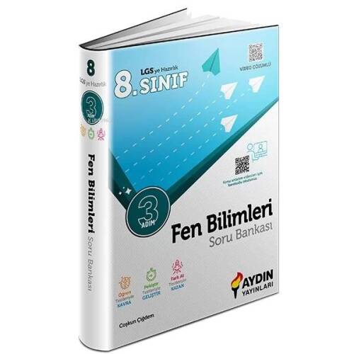 8. Sınıf Fen Bilimleri Üç Adım Soru Bankası - 1