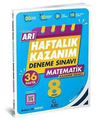 8 Sınıf Haftalık Kazanım Matematik Deneme Sınavı - 1