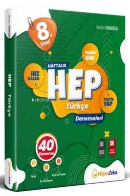 8. Sınıf HEP Türkçe Haftalık Deneme Föyleri - 1