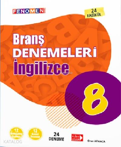 8. Sınıf İngilizce Branş Denemeleri (24 Deneme) - 1