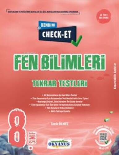 8. Sınıf Kendini Check - Et Fen Bilimleri Soru Bankası - 1