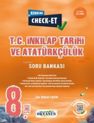 8. Sınıf Kendini Check - Et İnkılap Tarihi Ve Atatürkçülük Soru Bankası - 1