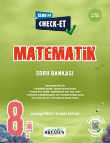 8. Sınıf Kendini Check - Et Matematik Soru Bankası - 1