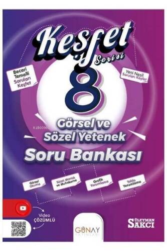 8. Sınıf Keşfet Görsel Ve Sözel Yetenek Soru Bankası - 1