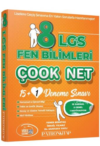 8. Sınıf LGS Çook Net Fen Bilimleri 16'lı Sarmal Deneme Sınavı - 1