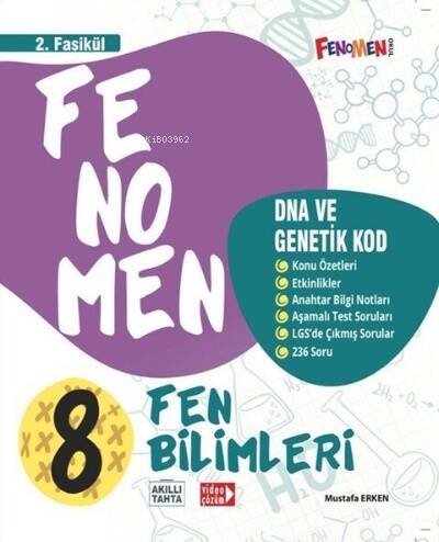 8. Sınıf LGS Fen Bilimleri Dna ve Genetik Kod 2. Fasikül - 1