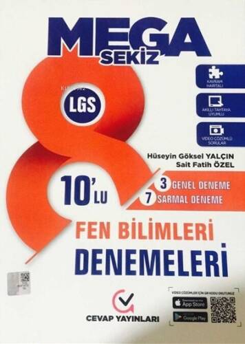 8. Sınıf LGS MEGA Fen Bilimleri 10 lu Denemeleri - 1