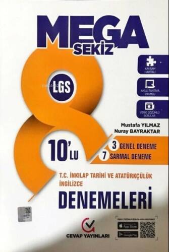 8. Sınıf LGS MEGA T.C. İnkılap Tarihi ve Atatürkçülük 10 lu Deneme - 1