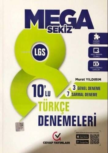 8. Sınıf LGS MEGA Türkçe 10 lu Denemeleri - 1