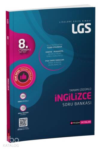 8. Sınıf LGS Tamamı Çözümlü İngilizce Soru Bankası - 1