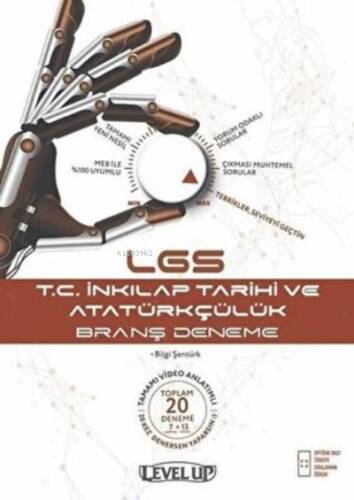 8. Sınıf Lgs Tc İnk. Tarihi 20 Li Branş Deneme - 1