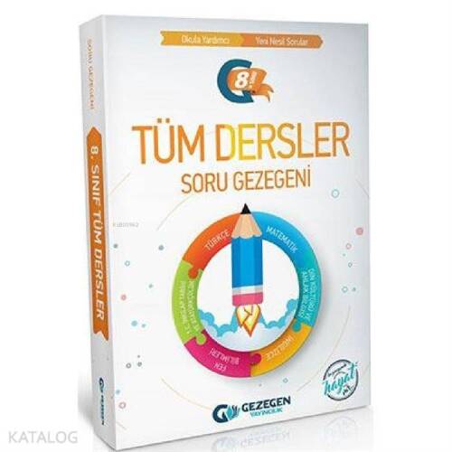 8. Sınıf LGS Tüm Dersler Soru Gezegeni Gezegen - 1