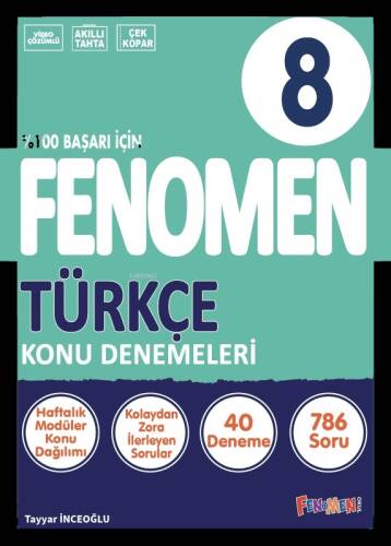 8. Sınıf LGS Türkçe Konu Denemeleri - 1