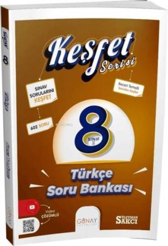 8. Sınıf LGS Türkçe Soru Bankası Keşfet Serisi - 1