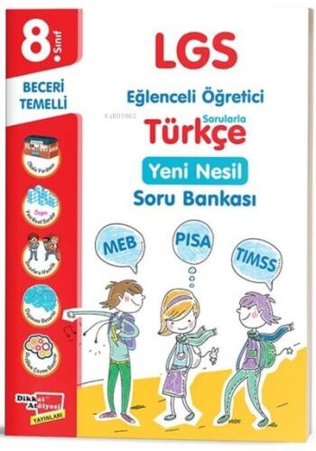 8. Sınıf LGS Türkçe Yeni Nesil Soru Bankası - 1