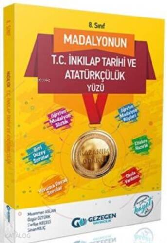 8. Sınıf Madalyonun T.C. İnkılap Tarihi ve Atatürkçülük Yüzü - 1