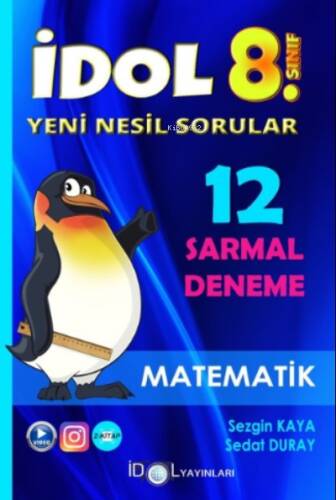 8. Sınıf Matematik 12 Sarmal Deneme İdol Yayınlar - 1