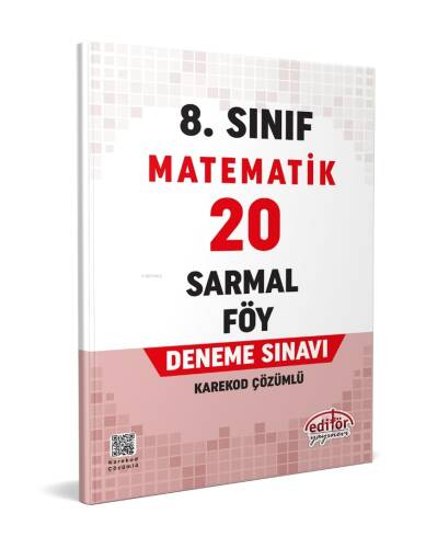 8. Sınıf Matematik 20 Sarmal Föy Deneme Sınavı - 1