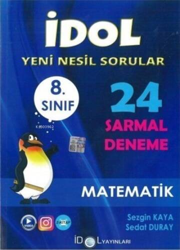 8. Sınıf Matematik 24 Sarmal Yeni Nesil Deneme İdol Yayınları - 1