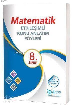 8. Sınıf Matematik Etkileşimli Konu Anlatım Föyleri - 1