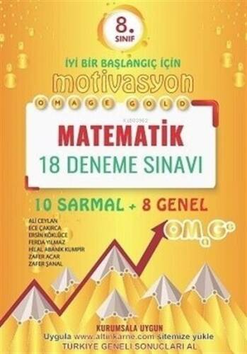 8. Sınıf Matematik Gold 18 Deneme - 1