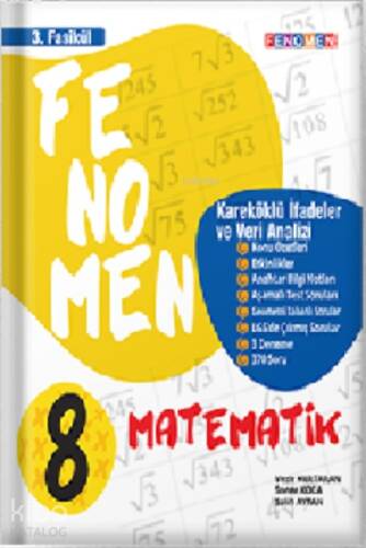 8. Sınıf Matematik Kareköklü İfadeler ve Veri Analizi 3. Fasikül - 1