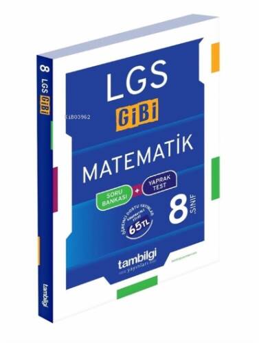 8. Sınıf Matematik Soru Bankası + Yaprak Test Tambilgi Yayınları - 1