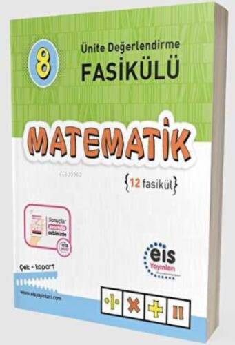 8. Sınıf Matematik Ünite Değerlendirme Fasikülü Eis Yayınları - 1