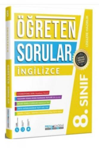 8. Sınıf Öğreten Sorular İngilizce - 1