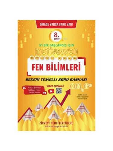 8. Sınıf Omage Motivasyon Fen Bilimleri Soru Bankası - 1