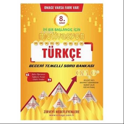 8. Sınıf Omage Motivasyon Türkçe Soru Bankası - 1