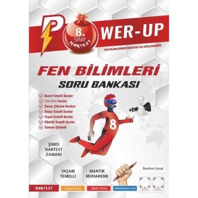 8. Sınıf Power-up Fen Bilimleri Soru Bankası - 1