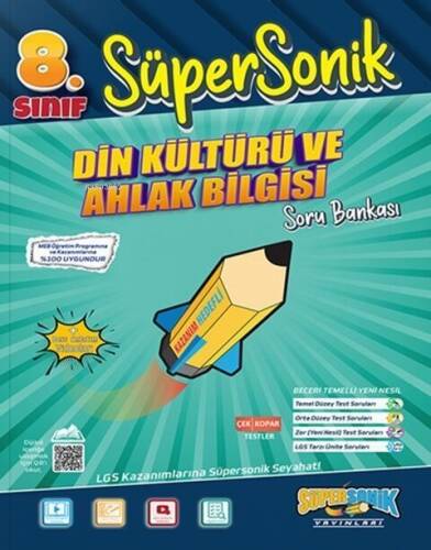 8. Sınıf Süpersonik Din Kültürü ve Ahlak Bilgisi Soru Bankası - 1