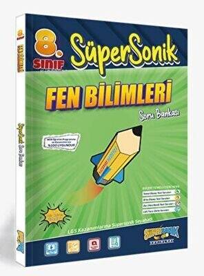 8. Sınıf Süpersonik Fen Bilimleri Soru Bankası - 1