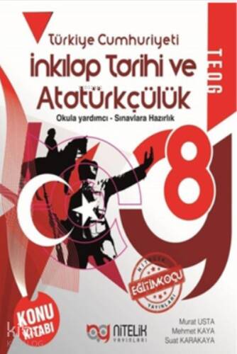 8. Sınıf T. C. İnkılap Tarihi ve Atatürkçülük Konu Kitabı Yeni - 1