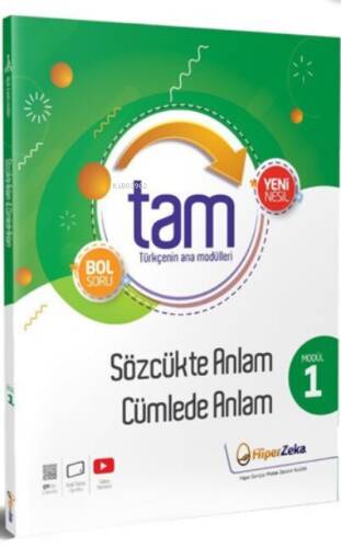 8. Sınıf TAM Türkçe 1 | Sözcükte ve Cümlede Anlam - 1