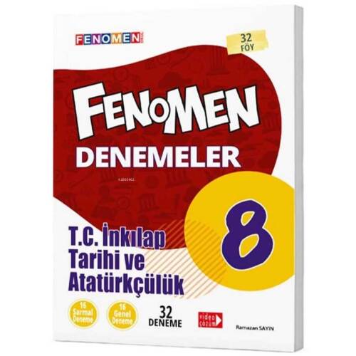 8. Sınıf T.C. İnkılap Tarihi ve Atatürkçülük (32 Deneme) - 1