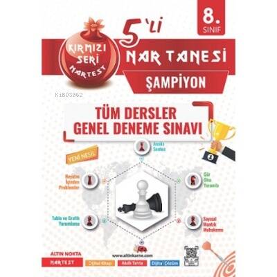 8. Sınıf Tüm Dersler Genel Deneme Sınavı Şampiyon - 1