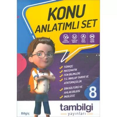 8. Sınıf Tüm Dersler Set Tambilgi Yayınları - 1